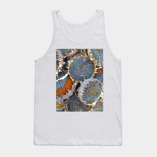 Sunflower Seeds by Avril Thomas at Magpie Springs Tank Top by MagpieSprings